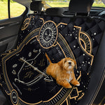 Vintage Sagittarius Zodiac Sign Print Pet Car Back Seat Cover