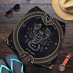 Vintage Scorpio Zodiac Sign Print Men's Shorts
