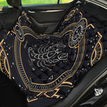 Vintage Scorpio Zodiac Sign Print Pet Car Back Seat Cover