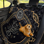 Vintage Scorpio Zodiac Sign Print Pet Car Back Seat Cover
