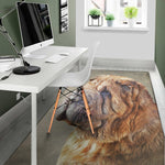 Vintage Shar Pei Print Area Rug