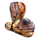 Vintage Shar Pei Print Boxing Gloves