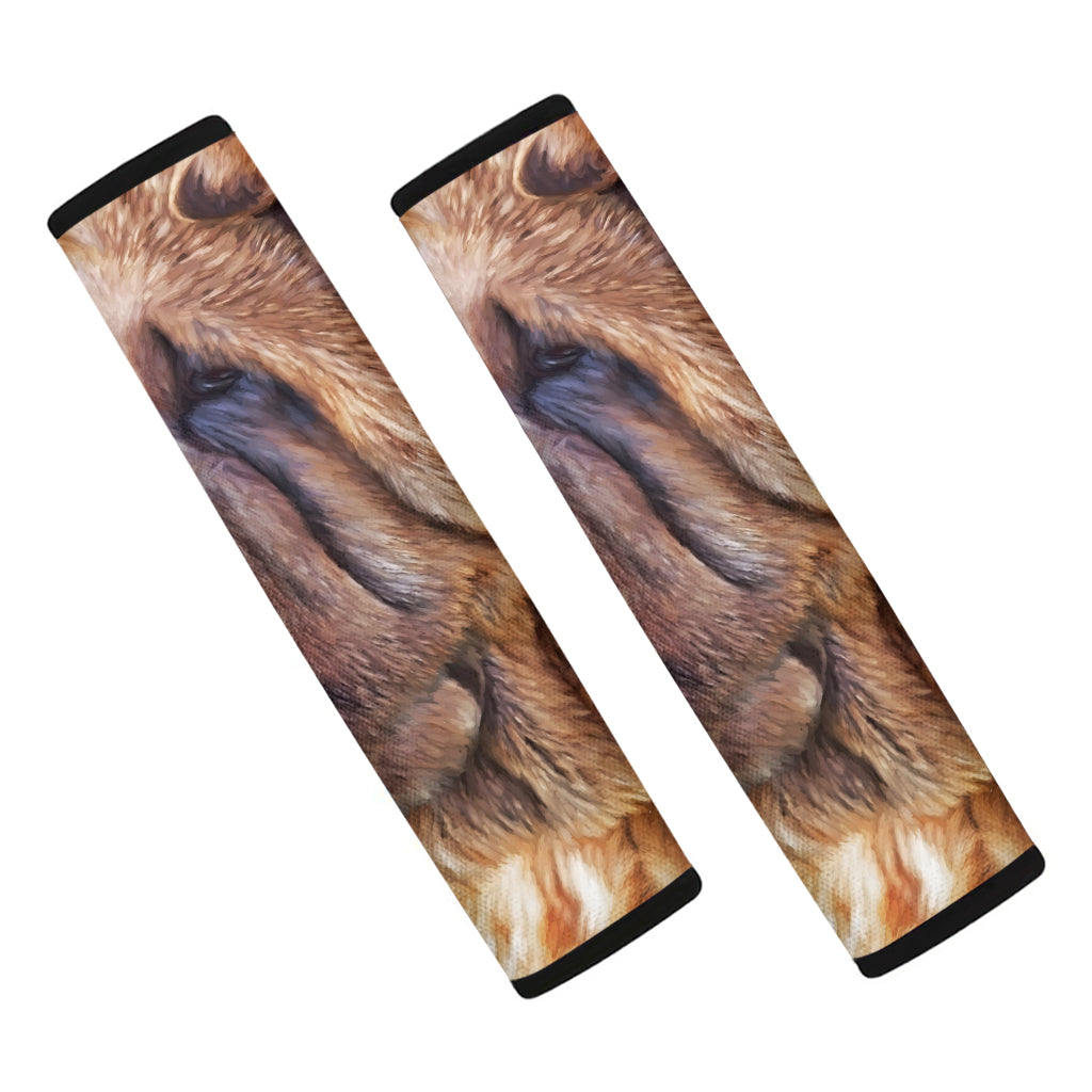 Vintage Shar Pei Print Car Seat Belt Covers