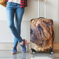 Vintage Shar Pei Print Luggage Cover