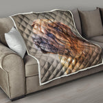 Vintage Shar Pei Print Quilt