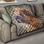 Vintage Shar Pei Print Quilt