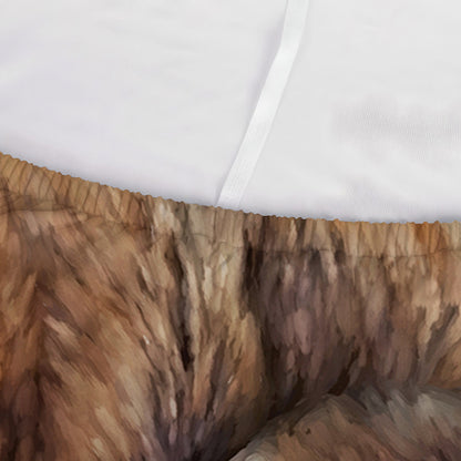 Vintage Shar Pei Print Sofa Cover