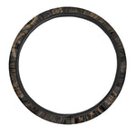 Vintage Steampunk Gears Print Car Steering Wheel Cover