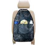 Vintage Sun And Moon Pattern Print Car Seat Organizers