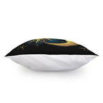 Vintage Sun And Moon Print Pillow Cover