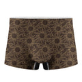 Vintage Sun Pattern Print Men's Boxer Briefs