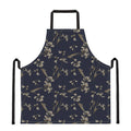 Vintage Sweet Pea Pattern Print Apron