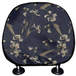 Vintage Sweet Pea Pattern Print Car Headrest Covers