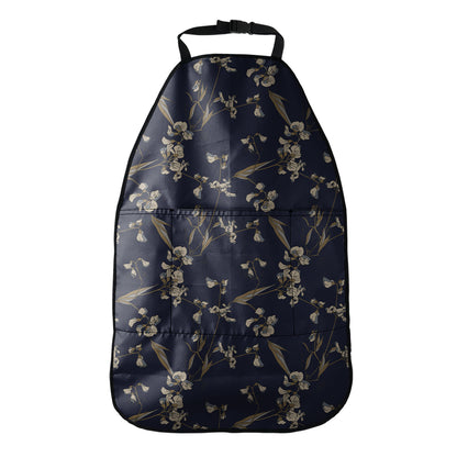 Vintage Sweet Pea Pattern Print Car Seat Organizers