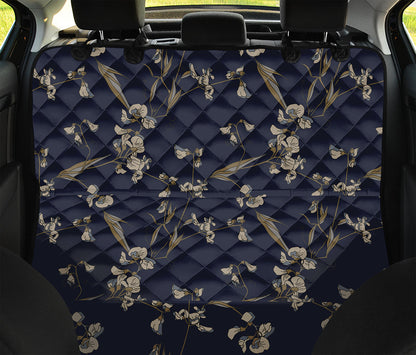 Vintage Sweet Pea Pattern Print Pet Car Back Seat Cover