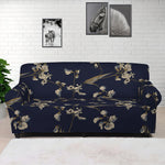 Vintage Sweet Pea Pattern Print Sofa Cover