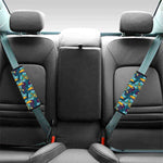 Vintage Toucan Pattern Print Car Seat Belt Covers