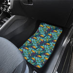 Vintage Toucan Pattern Print Front Car Floor Mats