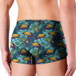 Vintage Toucan Pattern Print Men's Boxer Briefs