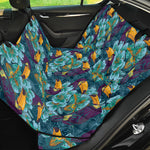Vintage Toucan Pattern Print Pet Car Back Seat Cover