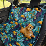 Vintage Toucan Pattern Print Pet Car Back Seat Cover