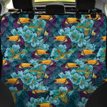 Vintage Toucan Pattern Print Pet Car Back Seat Cover