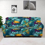 Vintage Toucan Pattern Print Sofa Cover