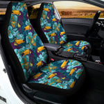 Vintage Toucan Pattern Print Universal Fit Car Seat Covers