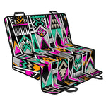 Vintage Tribal Aztec Pattern Print Pet Car Back Seat Cover