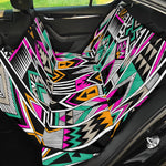Vintage Tribal Aztec Pattern Print Pet Car Back Seat Cover