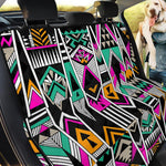 Vintage Tribal Aztec Pattern Print Pet Car Back Seat Cover