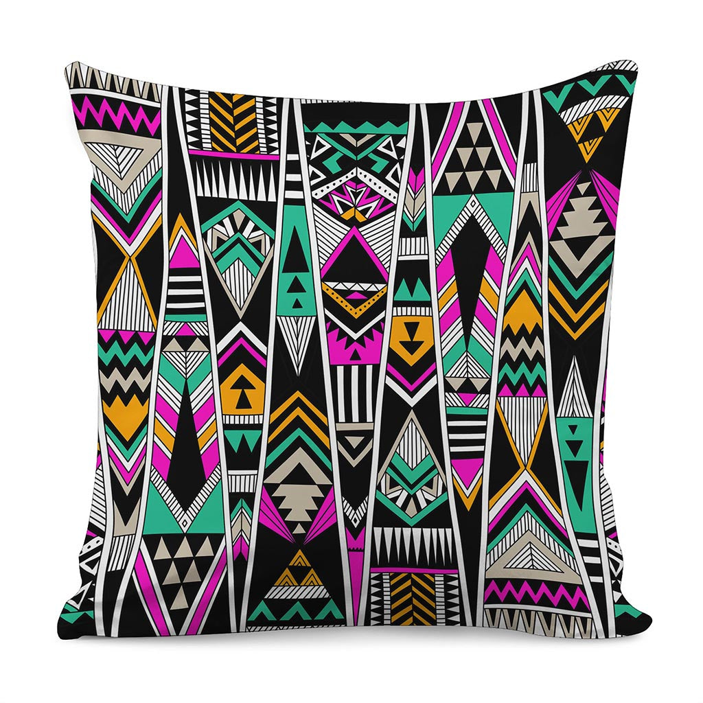 Vintage Tribal Aztec Pattern Print Pillow Cover