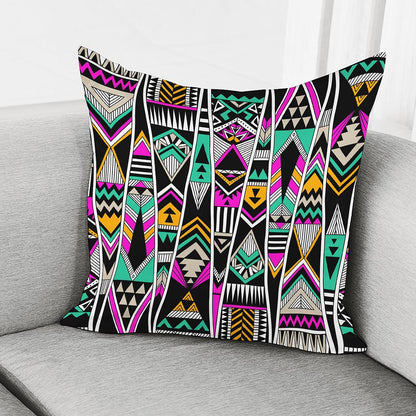 Vintage Tribal Aztec Pattern Print Pillow Cover