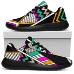 Vintage Tribal Aztec Pattern Print Sport Shoes GearFrost