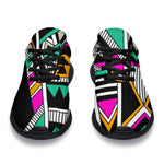 Vintage Tribal Aztec Pattern Print Sport Shoes GearFrost