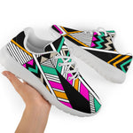 Vintage Tribal Aztec Pattern Print Sport Shoes GearFrost