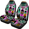 Vintage Tribal Aztec Pattern Print Universal Fit Car Seat Covers