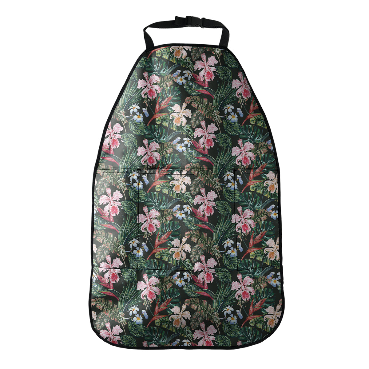 Vintage Tropical Exotic Hawaiian Print Car Seat Organizers