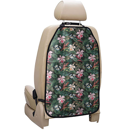 Vintage Tropical Exotic Hawaiian Print Car Seat Organizers