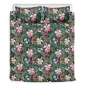 Vintage Tropical Exotic Hawaiian Print Duvet Cover Bedding Set