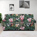 Vintage Tropical Exotic Hawaiian Print Sofa Cover