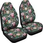 Vintage Tropical Exotic Hawaiian Print Universal Fit Car Seat Covers
