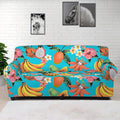 Vintage Tropical Fruits Pattern Print Sofa Cover
