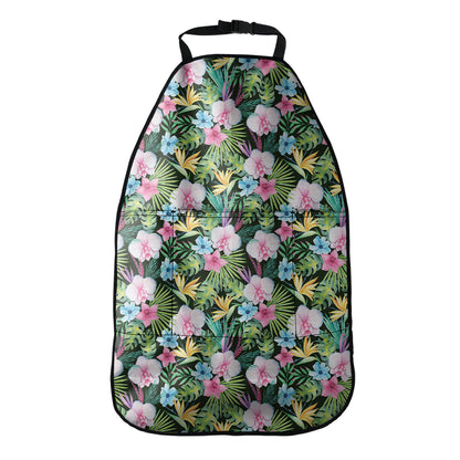 Vintage Tropical Jungle Hawaiian Print Car Seat Organizers