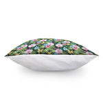 Vintage Tropical Jungle Hawaiian Print Pillow Cover