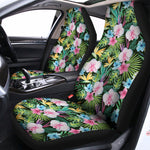 Vintage Tropical Jungle Hawaiian Print Universal Fit Car Seat Covers