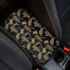 Vintage Tropical Tiger Pattern Print Car Center Console Cover