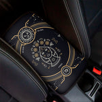 Vintage Virgo Zodiac Sign Print Car Center Console Cover