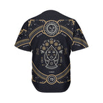 Vintage Virgo Zodiac Sign Print Men's Baseball Jersey