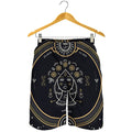 Vintage Virgo Zodiac Sign Print Men's Shorts
